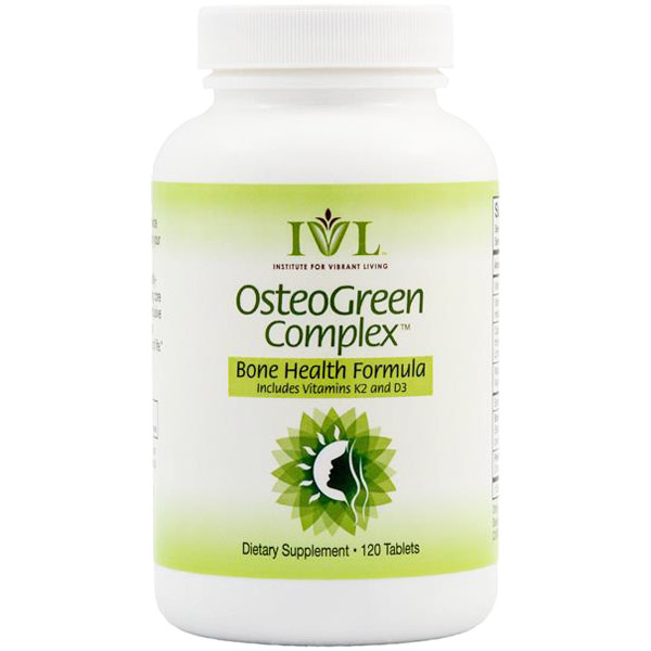 NaturMed / IVL NaturMed / IVL, OsteoGreen Complex, Bone Building Greens (Osteo Green), 120 Tablets