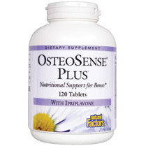 Natural Factors OsteoSense Plus for Bone Health 120 Tablets, Natural Factors