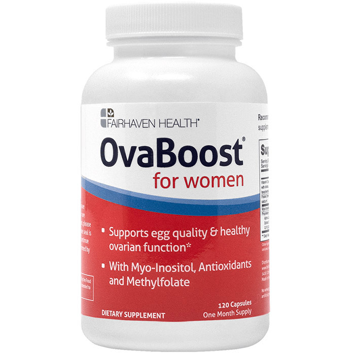 Fairhaven Health OvaBoost for Egg Quality, 120 Capsules, Fairhaven Health (Promote Ovarian Function)