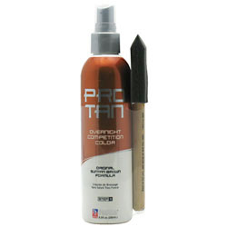 Pro Tan Overnight Competition Color, Self-tanning Formula, 8.5 oz, Pro Tan