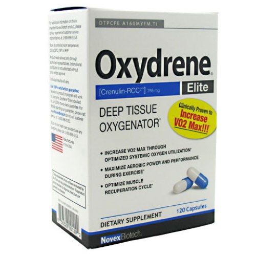 Novex Biotech Oxydrene Deep Tissue Oxygenator, 120 Capsules, 30 Day Supply