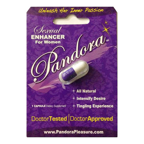 Premier Marketing Pandora, Sexual Enhancer for Women, 1 Capsule, Premier Marketing