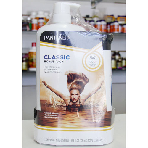Pantene Pantene Pro-V Classic Shampoo for All Hair Types, 40 oz