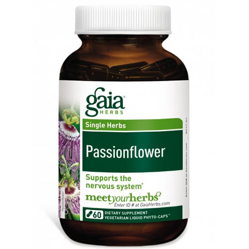 Gaia Herbs Passionflower, 60 Liquid Phyto-Caps, Gaia Herbs