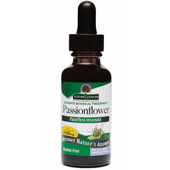 Nature's Answer Passion Flower Alcohol Free (Passionflower) Extract Liquid 1 oz from Nature's Answer