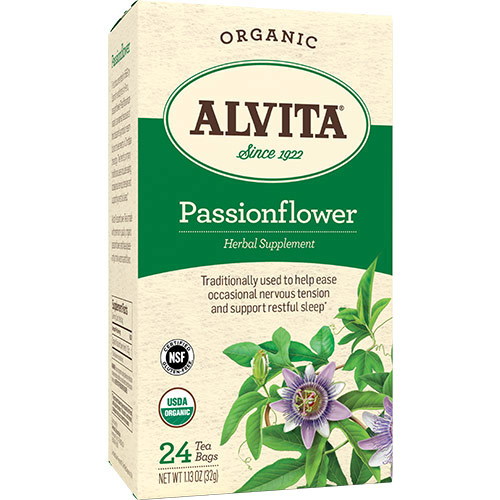 Alvita Tea Passionflower Tea Organic, 24 Tea Bags, Alvita Tea