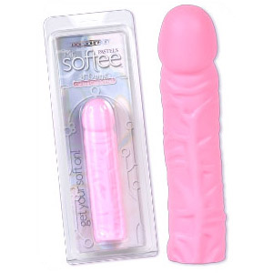 Doc Johnson Pastels - Mr Softee 8 Dong - Cotton Candy Pink, Doc Johnson