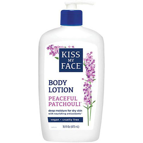 Kiss My Face Patchouli Moisturizer Aromatherapeutic 16 oz, from Kiss My Face