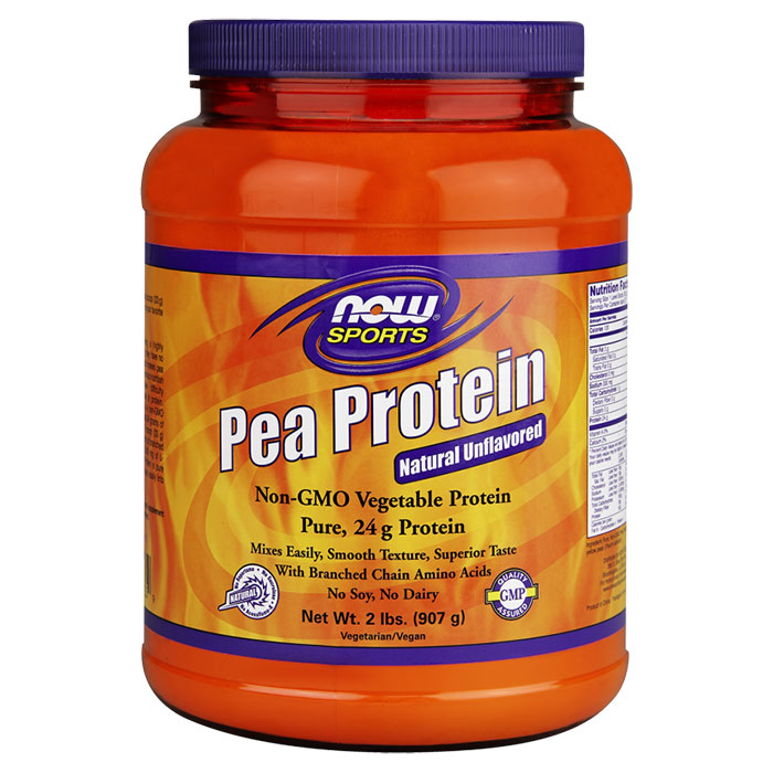 NOW Foods Pea Protein, 2 lb, NOW Foods