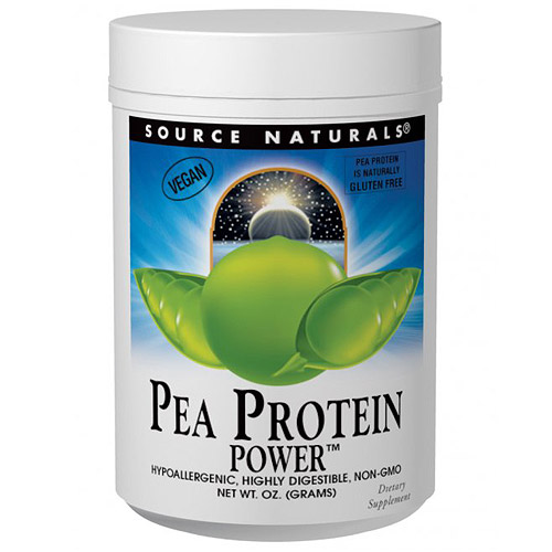 Source Naturals Pea Protein Power, 1 lb, Source Naturals
