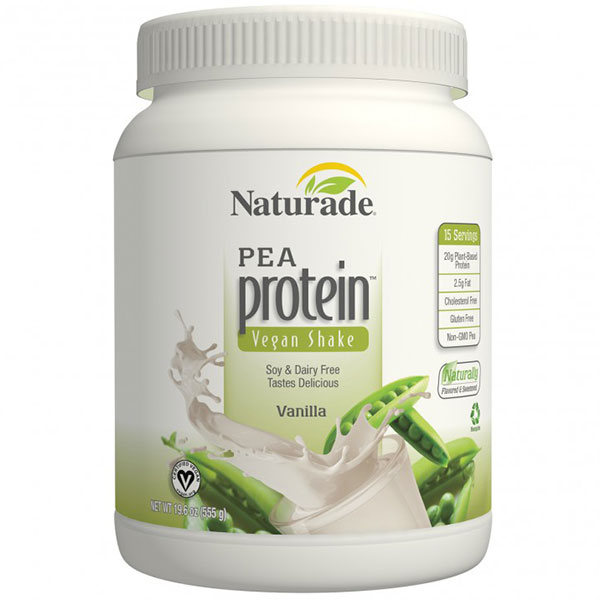 Naturade Pea Protein Vegan Shake - Vanilla Jug, 19.6 oz, Naturade