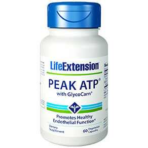 Life Extension Peak ATP with GlycoCarn, 60 Capsules, Life Extension