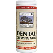 Peelu Company Peelu Gum Cinnamon Sugar Free (Dental Chewing Gum) 300 pc from Peelu