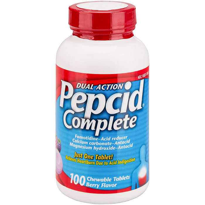 Pepcid Pepcid AC Acid Reducer Maximum Strength, Famotidine 20 mg, 100 Tablets