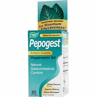 Nature's Way Pepogest Peppermint Oil 60 softgels from Nature's Way