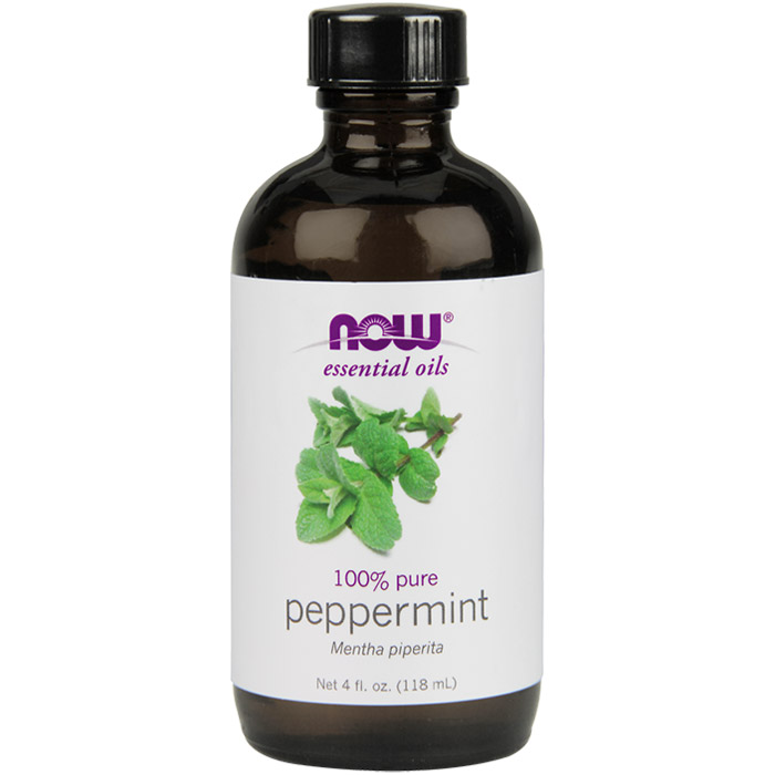 NOW Foods Peppermint Oil, 4 oz, NOW Foods