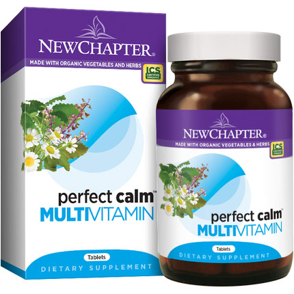 New Chapter Perfect Calm, Enhance Calm and Overall Well-Being, 72 Tablets, New Chapter