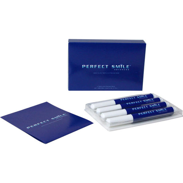 Perfect Smile Perfect Smile Easy-Click Teeth Whitening Pens, 4 Pens