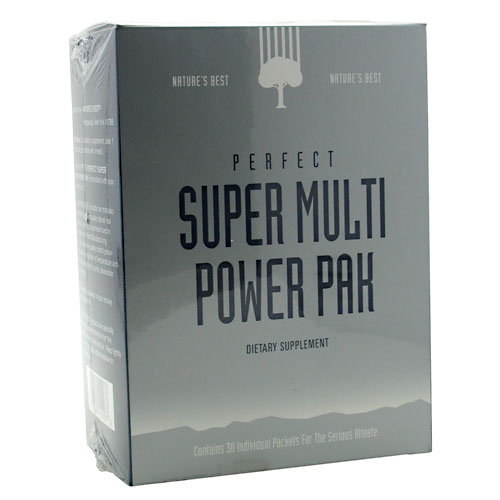 Nature's Best Perfect Super Multi Power Pak, For Serious Athlete, 30 Packets, Nature's Best