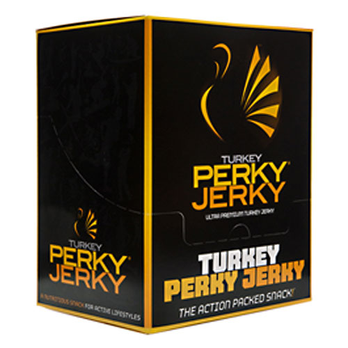 Perky Jerky Perky Jerky Ultra Premium Turkey Jerky, 1 oz x 12 Bags
