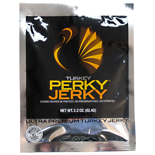 Perky Jerky Perky Jerky Ultra Premium Turkey Jerky, 2.2 oz x 12 Bags