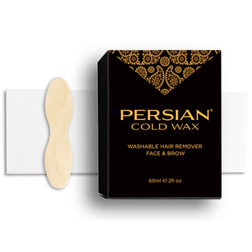Parissa Natural Hair Removal Persian Cold Wax for Face & Brow, 3 oz, Parissa Natural Hair Removal