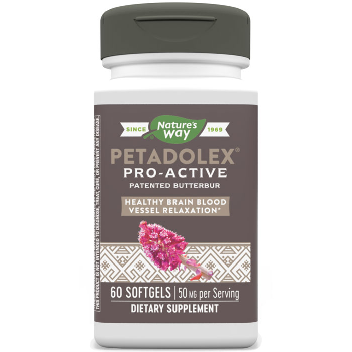 Enzymatic Therapy Petadolex Pro-Active, 60 Softgels, Enzymatic Therapy