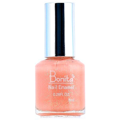 Bonita Petite Nail Enamel - Cotton Candy, Mini Nail Polish, 0.28 oz (8 ml), Bonita Cosmetics