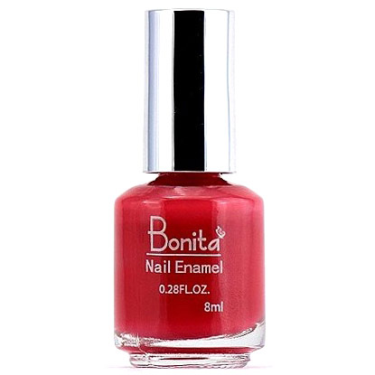 Bonita Petite Nail Enamel - Garden Rose, Mini Nail Polish, 0.28 oz (8 ml), Bonita Cosmetics