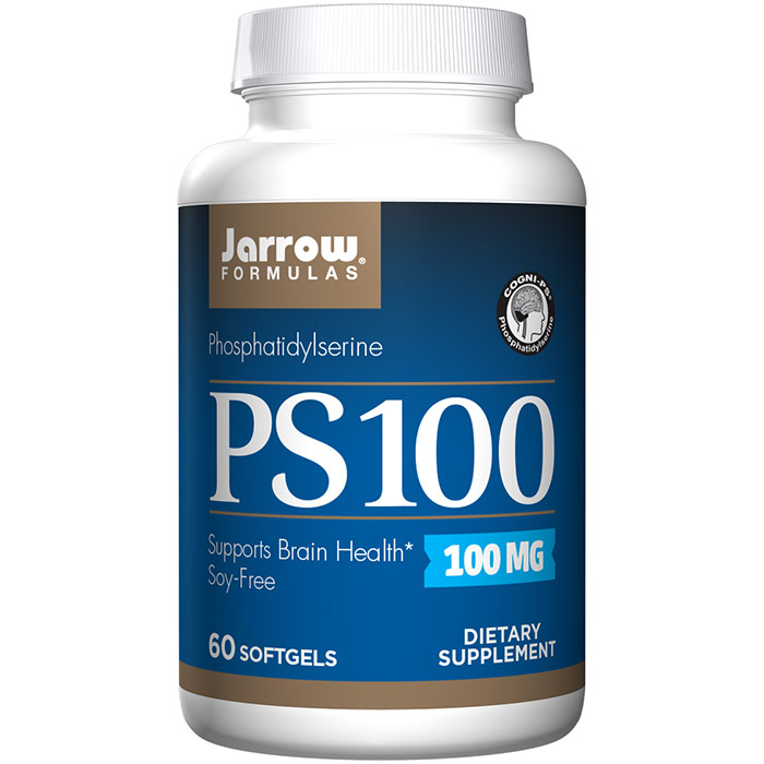 Jarrow Formulas PS-100, Phosphatidylserine 100 mg 60 softgels, Jarrow Formulas