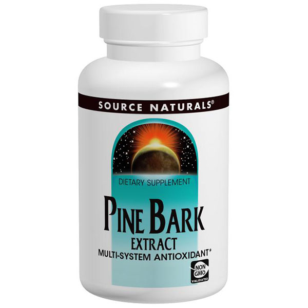 Source Naturals Pine Bark Extract 150mg, 60 Tablets, Source Naturals