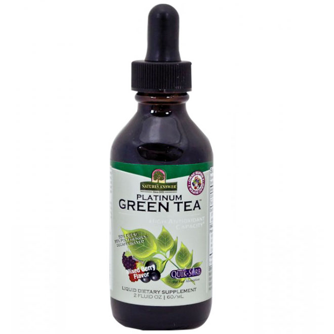 Nature's Answer Platinum Green Tea w/ORAC Super 7 - Mixed Berry 2 oz from Nature's Answer
