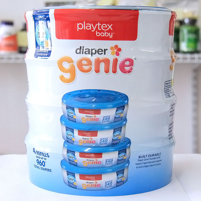 Playtex Playtex Diaper Genie Elite Refill, 3 Pack (810 Diapers)