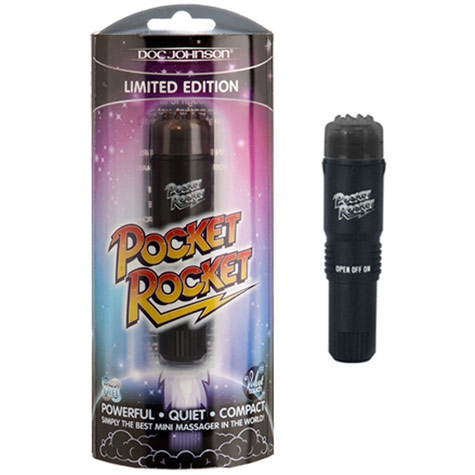 Doc Johnson Pocket Rocket Plus Multi-Speed - Orange, Doc Johnson