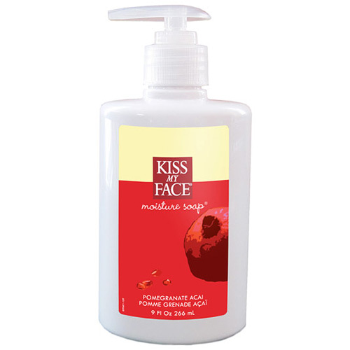 Kiss My Face Pomegranate Acai Moisture Hand Soap, 9 oz, Kiss My Face