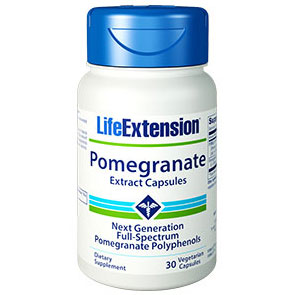 Life Extension Pomegranate Extract, 30 Vegetarian Capsules, Life Extension