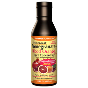 Jarrow Formulas Pomegranate + Blood Orange Juice with Red Grape, 12 oz, Jarrow Formulas