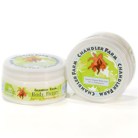 Chandler Farm Popi's Body Butter, Pomegranate, 7 oz, Chandler Farm