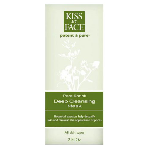 Kiss My Face Organic Face Care - Pore Shrink Deep Pore Cleansing Mask 2 oz, from Kiss My Face