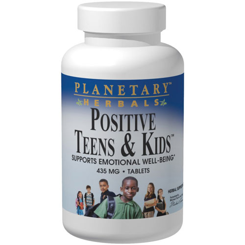 Planetary Herbals Positive Teens & Kids, 120 Tablets, Planetary Herbals