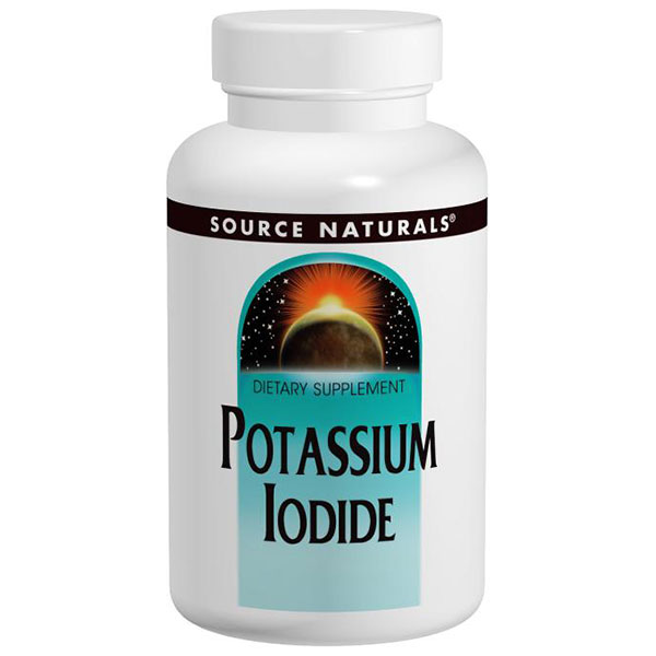 Source Naturals Potassium Iodide 32.5 mg, 120 Tablets, Source Naturals
