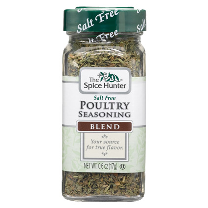 Spice Hunter Poultry Seasoning Blend, 0.6 oz x 6 Bottles, Spice Hunter