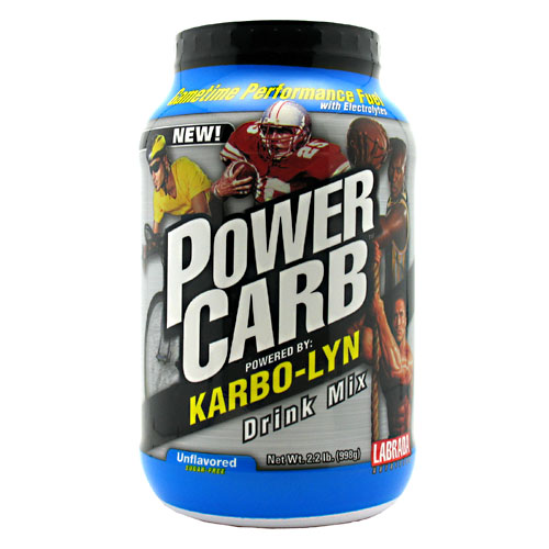 Labrada Nutrition Power Carb Gametime, Karbo-Lyn Drink Mix, 2.2 lb, Labrada Nutrition