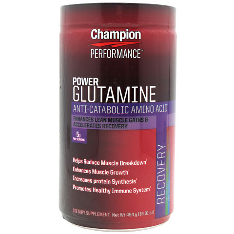 Champion Nutrition Power Glutamine 1 lb (454 gm), Champion Nutrition