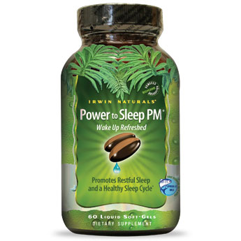 Irwin Naturals Power to Sleep PM, 120 Liquid Softgels, Irwin Naturals