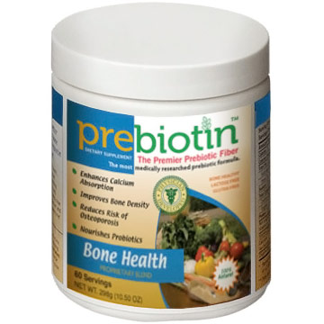 Prebiotin Prebiotin Bone Health Powder Supplement, Prebiotic Plus Calcium & D, 10.5 oz (298 g)