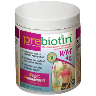 Prebiotin Prebiotin Weight Management, Prebiotic Powder Weight Loss Support, 8.5 oz (240 g)