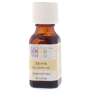 Aura Cacia Precious Essential Oil Myrrh w/Jojoba .5 fl oz from Aura Cacia
