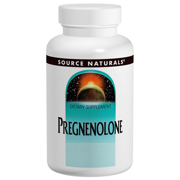 Source Naturals Pregnenolone 50mg 120 tabs from Source Naturals