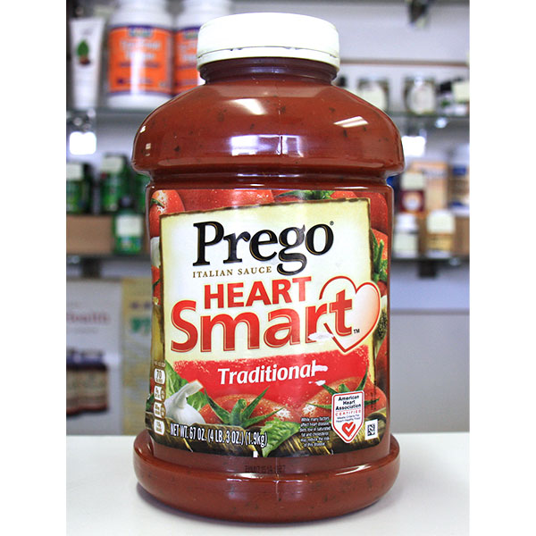 Prego Prego Traditional Italian Sauce, Heart Smart, 67 oz (1.9 kg)